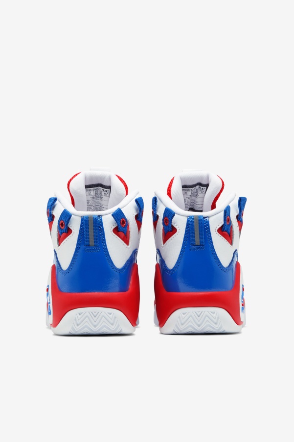 Fila White/Red/Blue Big Kids' Grant Hill 1