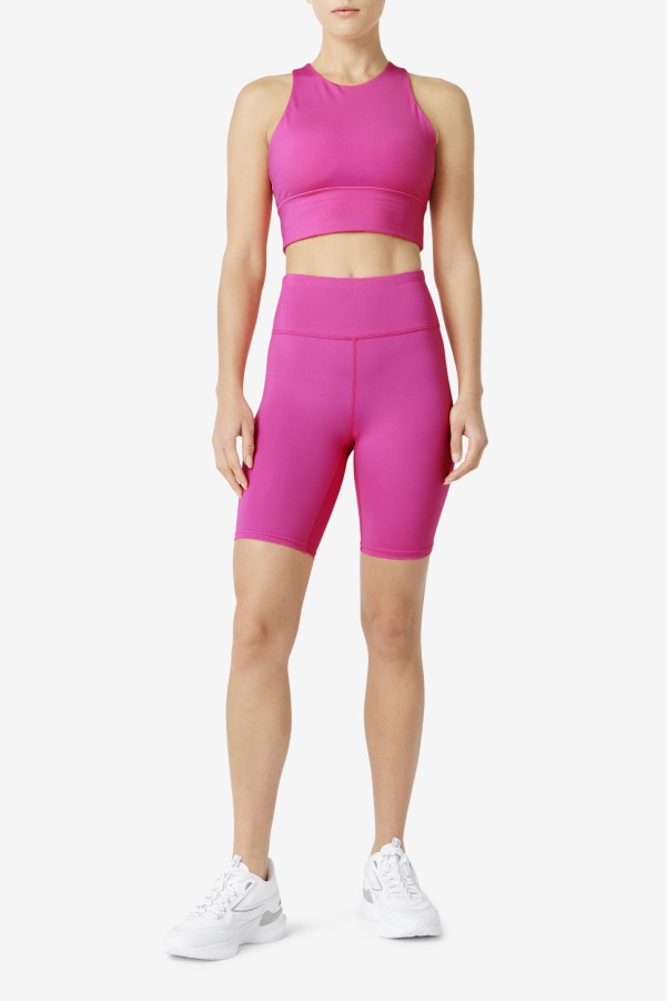 Forza 8" Bike Short Fila Bright Pink