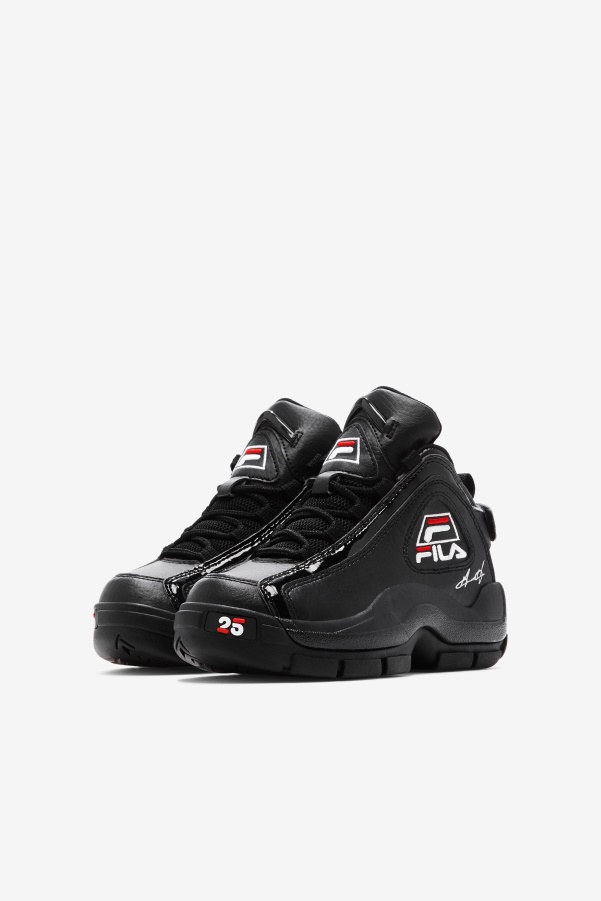 Big Kids' Grant Hill 2 25th Anniversary Edition Black/White/Red Fila