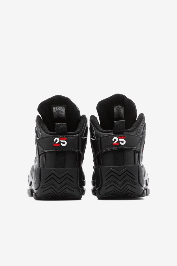 Big Kids' Grant Hill 2 25th Anniversary Edition Black/White/Red Fila