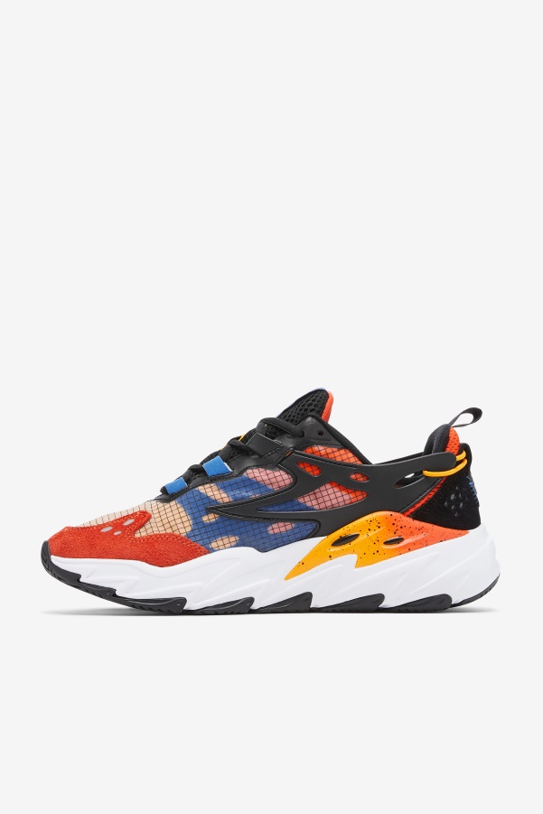 Saffron/Blue/Mandarin Red Fila Men's Ray Tracer Evo