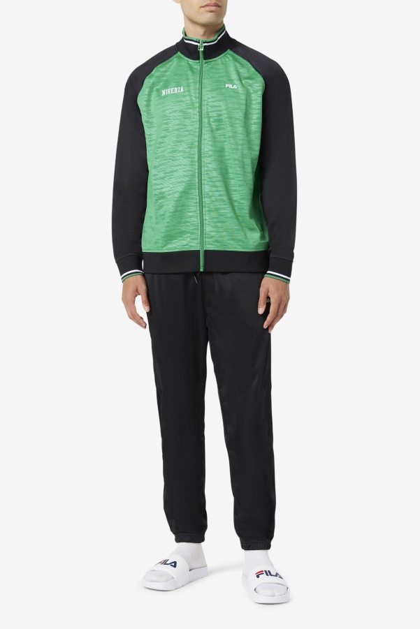 Nigeria Track Pant Black/White Fila