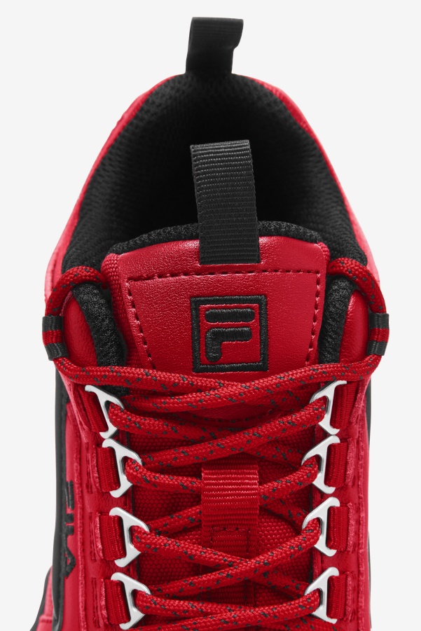 Fila Red/Black Little Kids' Oakmont Tr