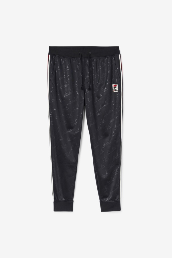 Ridd Track Pant Fila Black/Gardenia/Yellow