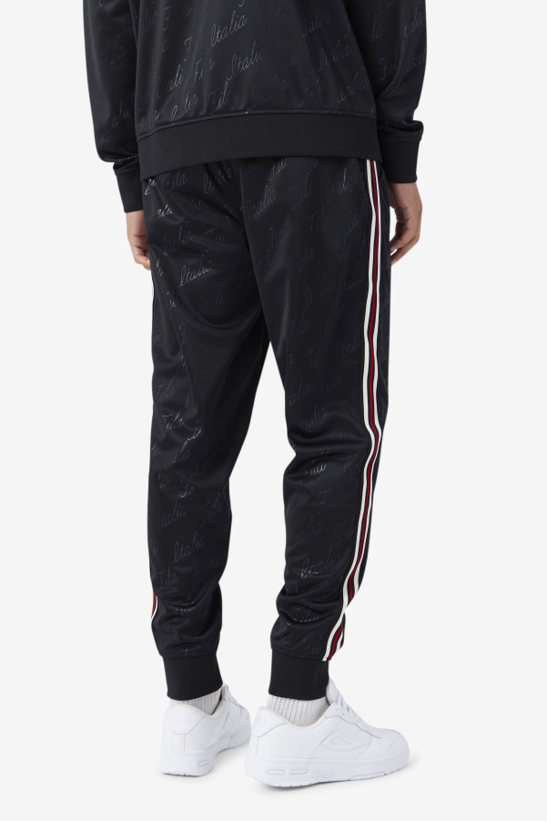 Ridd Track Pant Fila Black/Gardenia/Yellow