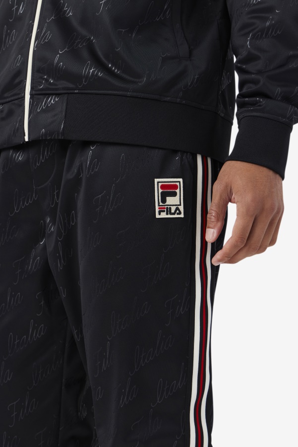 Ridd Track Pant Fila Black/Gardenia/Yellow