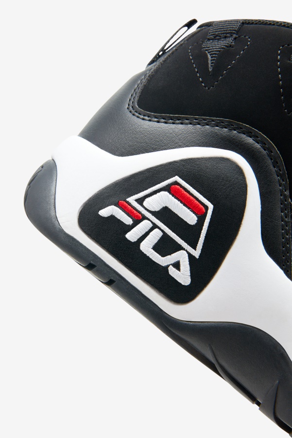 Women's Grant Hill 1 Black/White/Red Fila