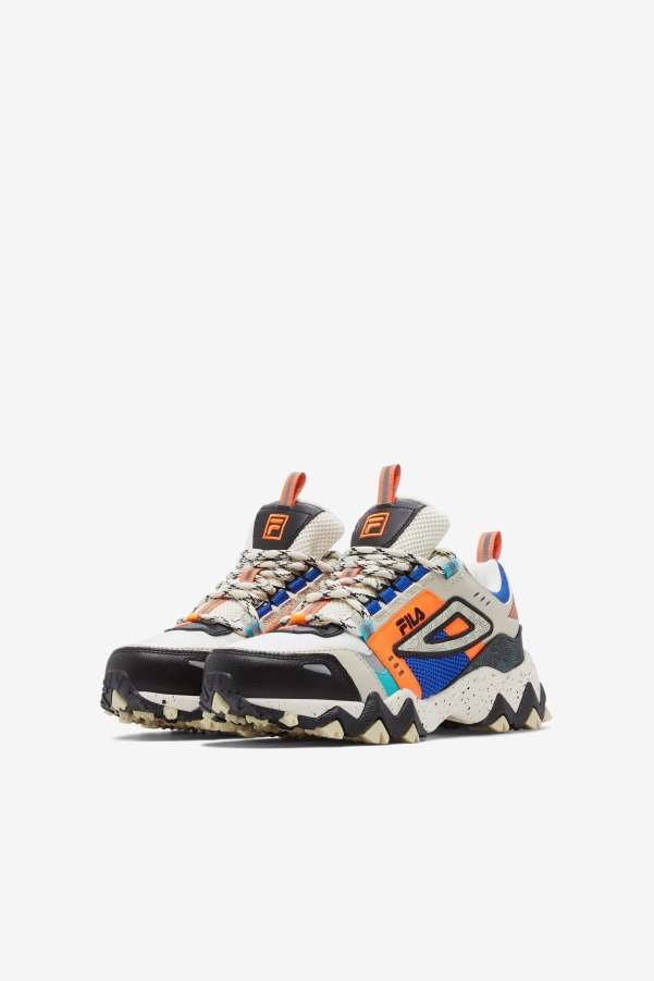 Big Kids' Oakmont Tr Turtledove/Black/Gardenia Fila