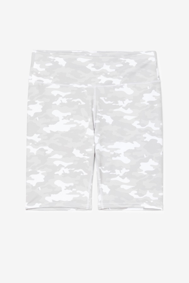 Fila White Forza 8" Bike Short