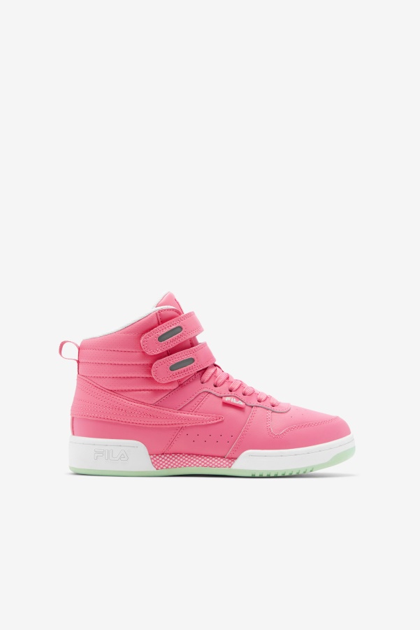 Fila Big Kids' F-14 Bubblegum/White