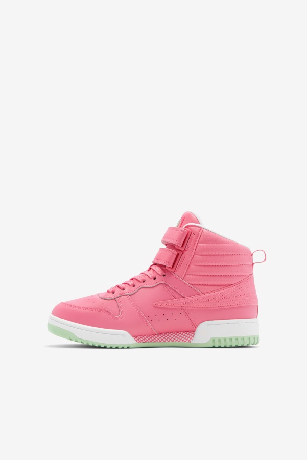 Fila Big Kids' F-14 Bubblegum/White