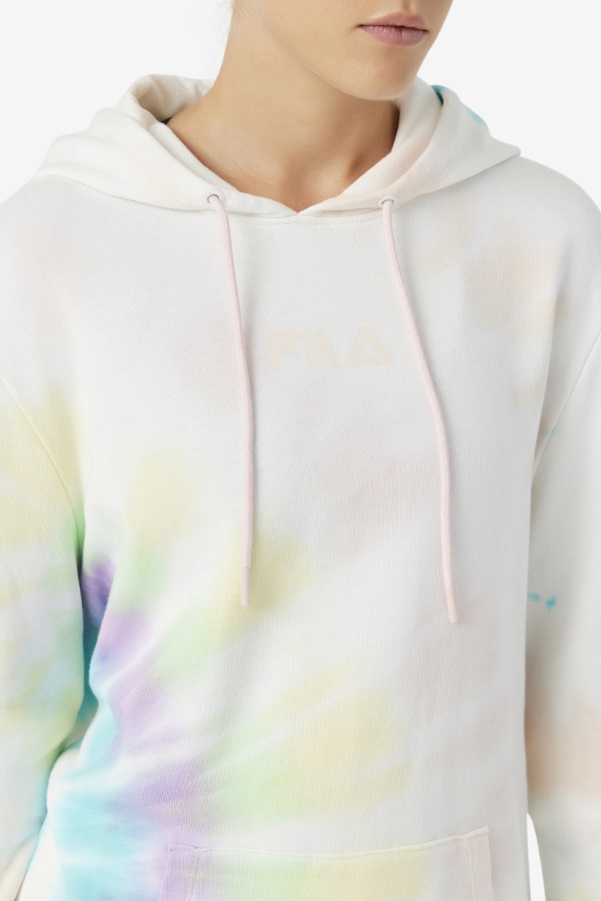 Fila Double Cream Tie Dye Aerolynn Tie Dye Hoodie