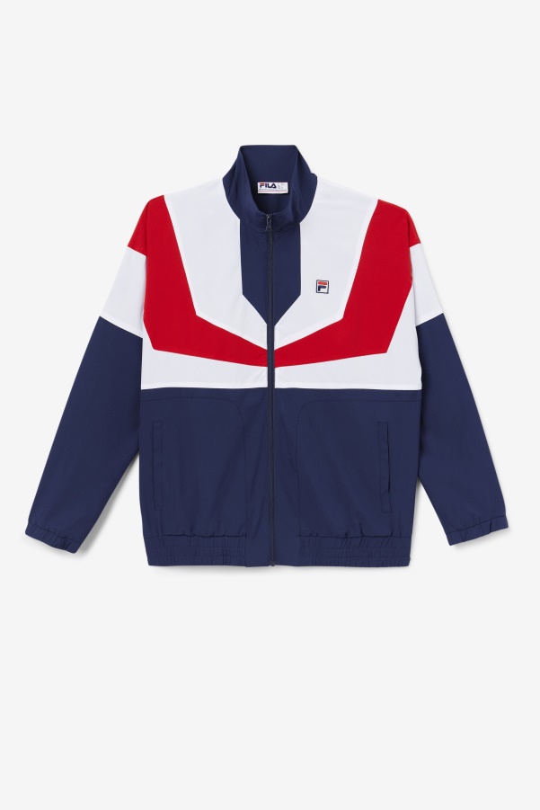 Fila Navy/White/Red Amar Track Jacket