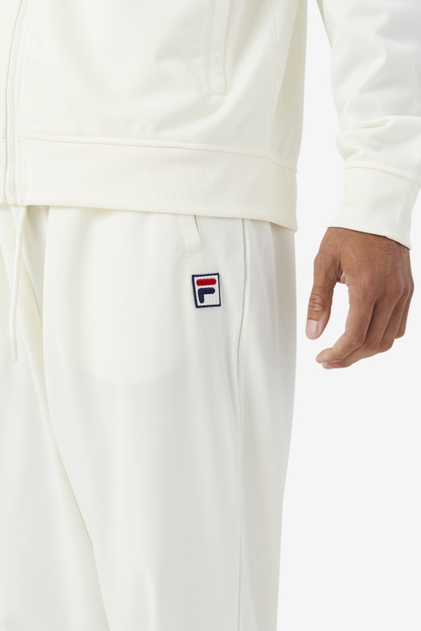 Egret/Red/Navy Fila Jaya Track Pant