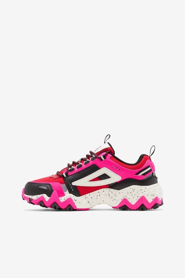 Fila Women's Oakmont TR Red/Pink Glow/Black