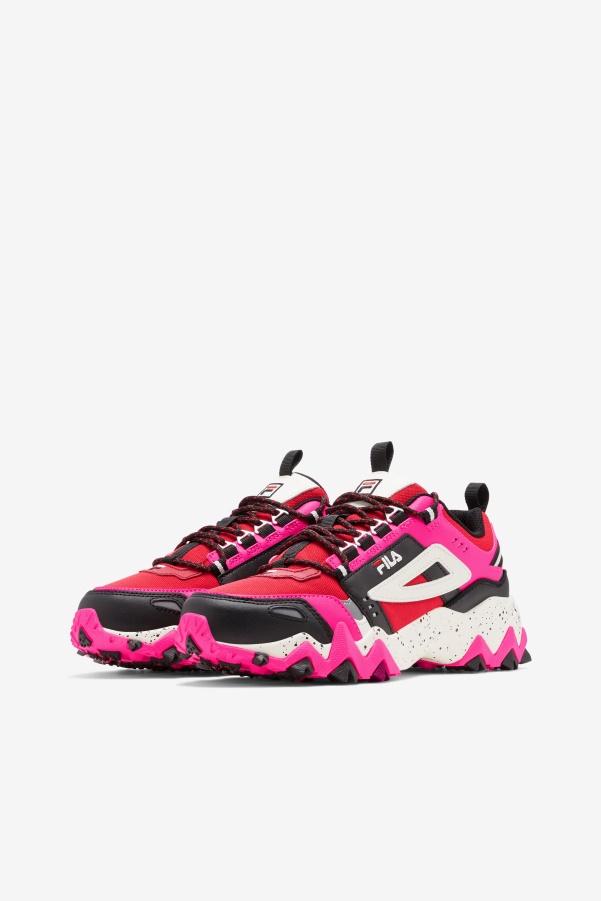 Fila Women's Oakmont TR Red/Pink Glow/Black