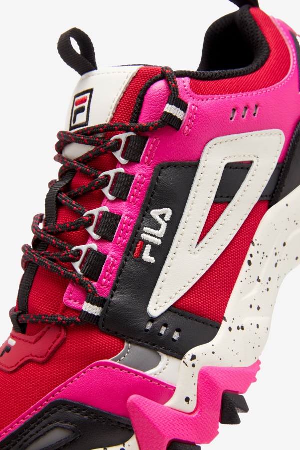 Fila Women's Oakmont TR Red/Pink Glow/Black