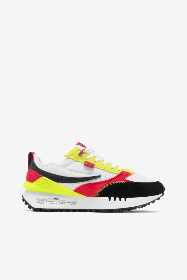 Women's Renno N-Generation White/Diva Pink/Yellow Fila