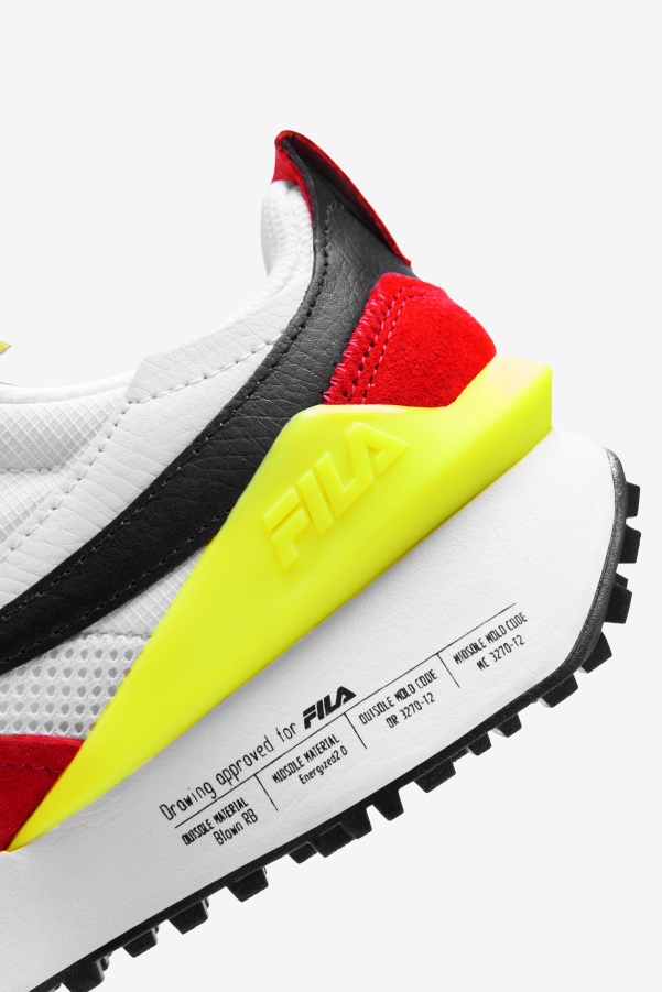 Women's Renno N-Generation White/Diva Pink/Yellow Fila