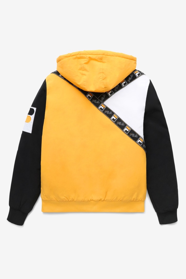 Yellow/Black/White P1 FILA Tech Jacket Fila