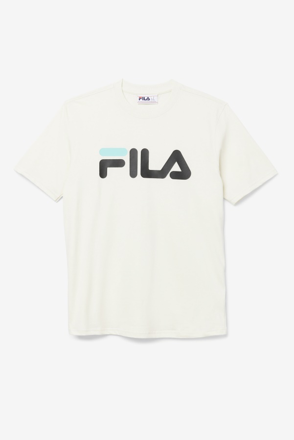 Turtledove/Black/Blue Men's Eagle Tee Fila