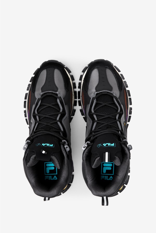 Fila Men's Ray Tracer Tr 2 Mid Black/Purple/Pelican