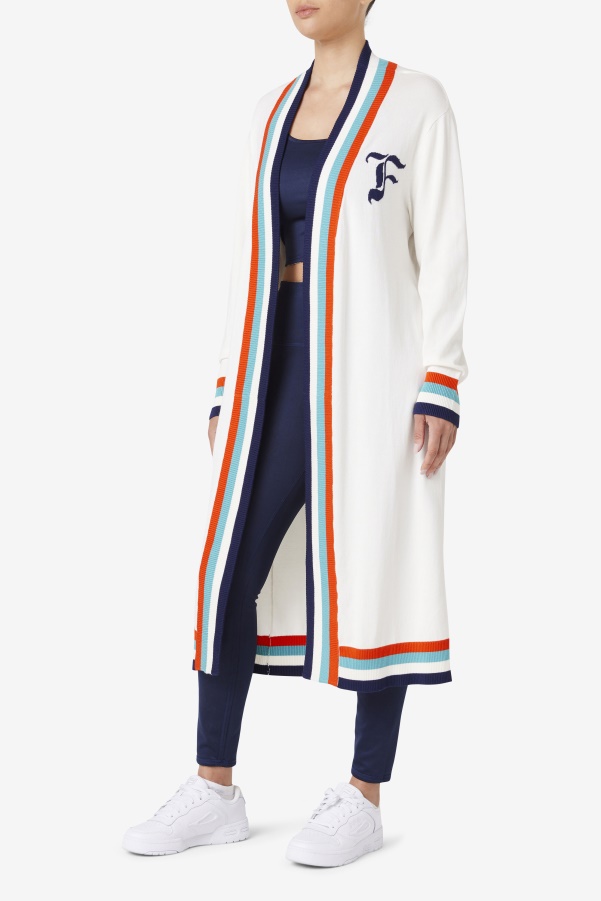 Fila Angelina Maxi Cardigan Tofu