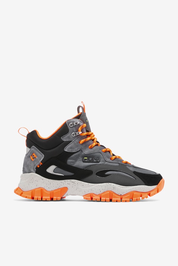 Men's Ray Tracer TR 2 Mid Fila Castlerock/Black/Orange
