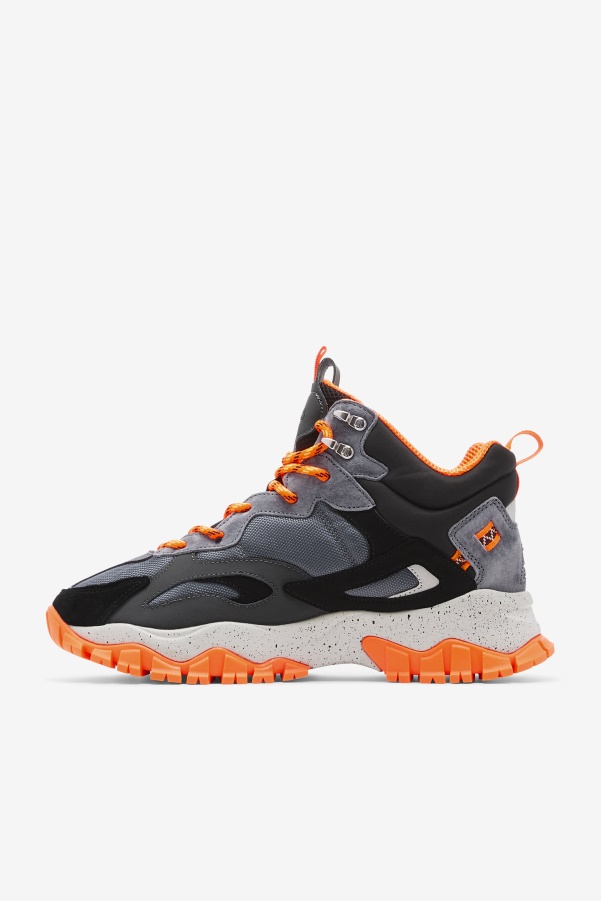 Men's Ray Tracer TR 2 Mid Fila Castlerock/Black/Orange