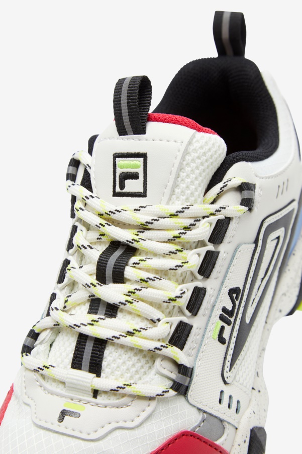 White/Black/Blue Fila Big Kids' Oakmont Tr