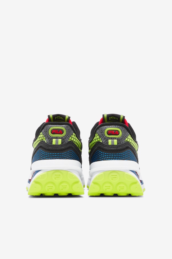 Fila Big Kids' Renno Black/Blue/Red