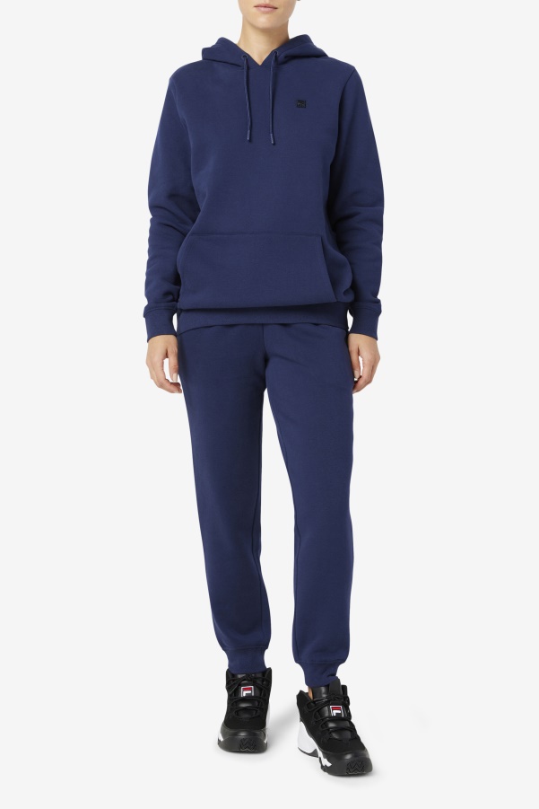 Navy Fila Lylah Hoodie