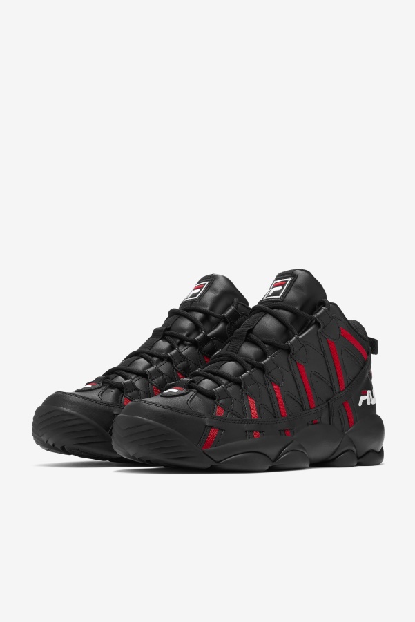 Fila Black/Red/White Men's Stackhouse Spaghetti