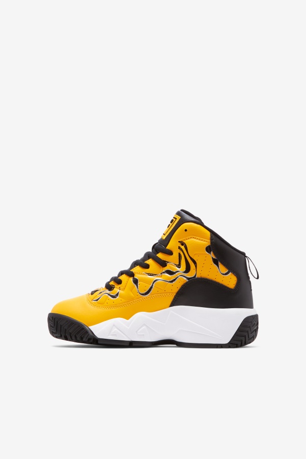 Gold/Black/White Fila Big Kids' Mb