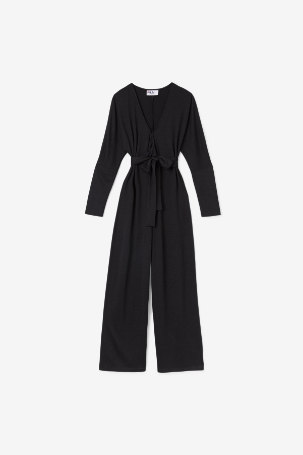 Black Everleigh Jumpsuit Fila