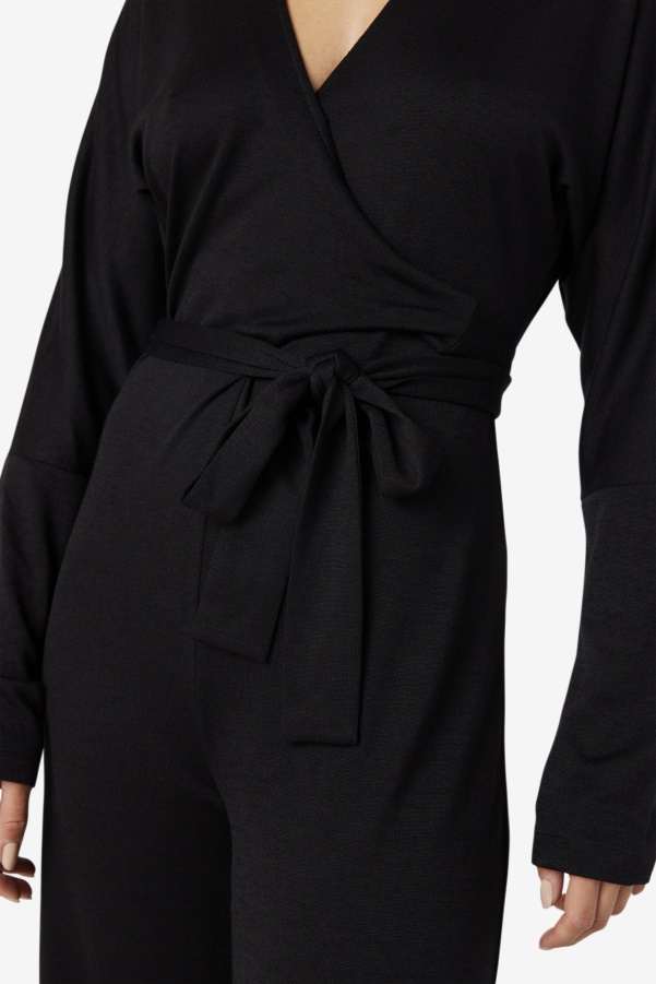 Black Everleigh Jumpsuit Fila