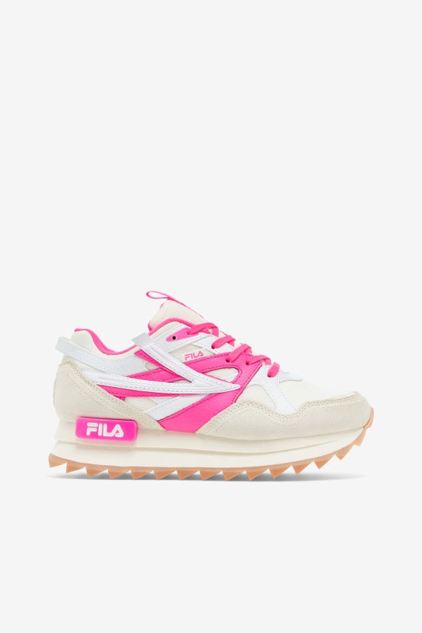 Fila Women's Sandenal Orbit White/Pink/White