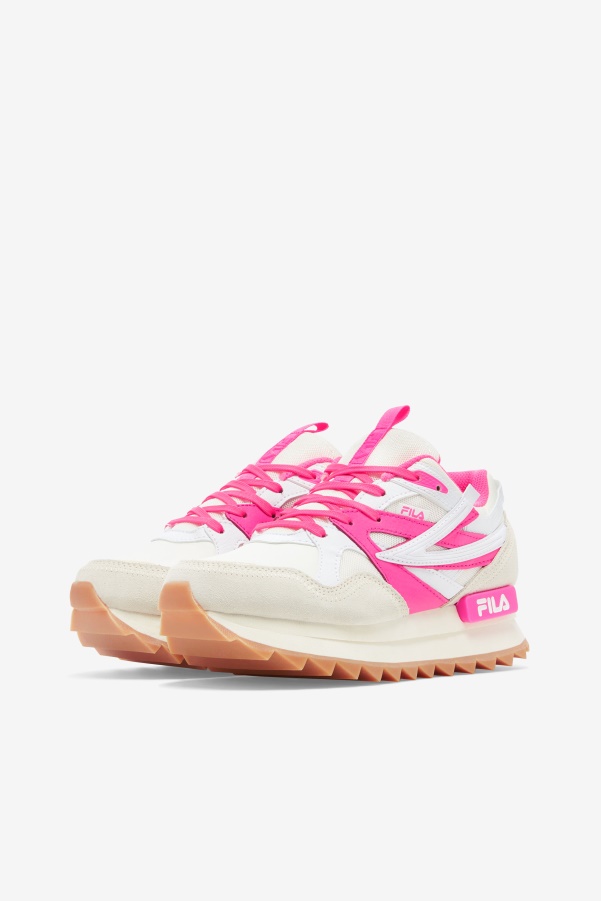 Fila Women's Sandenal Orbit White/Pink/White