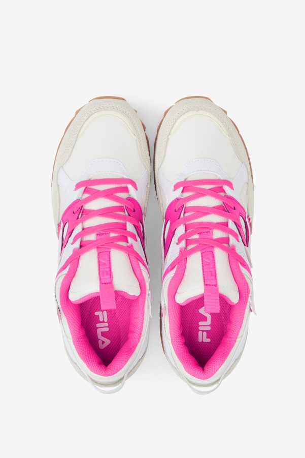 Fila Women's Sandenal Orbit White/Pink/White