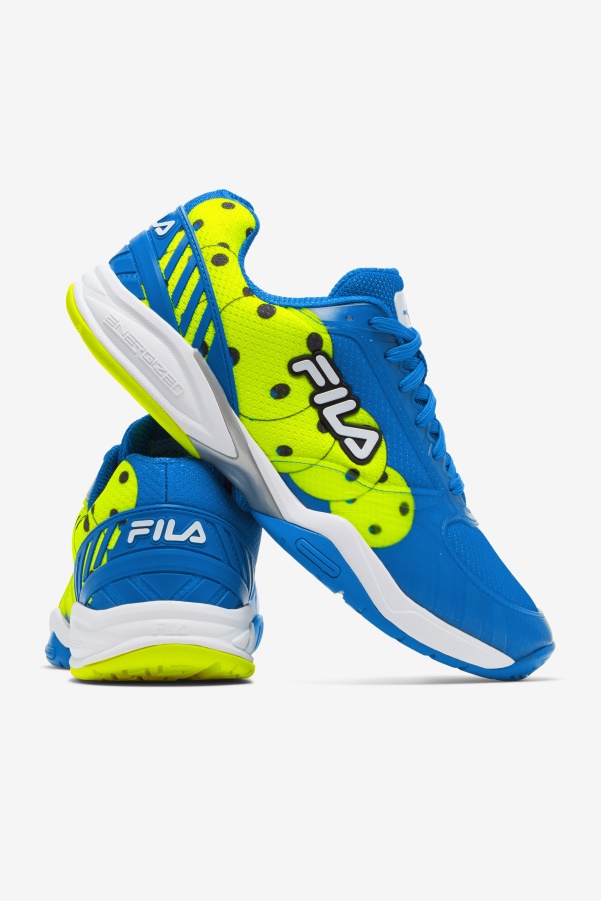 Fila Men's Volley Zone Blue/White/Yellow