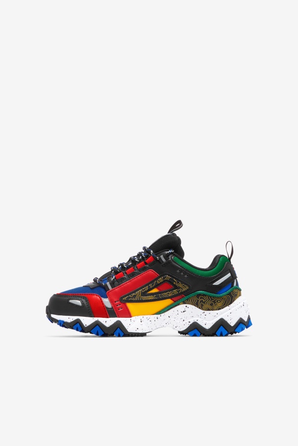 Big Kids' Oakmont Tr Fila Blue/Red/Amazon