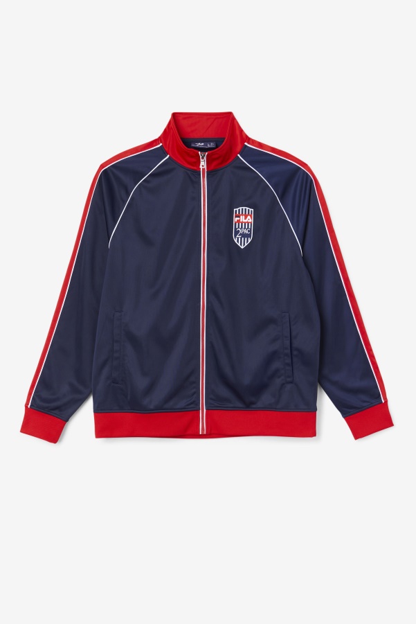 2Pac Track Jacket Navy/Red/White Fila