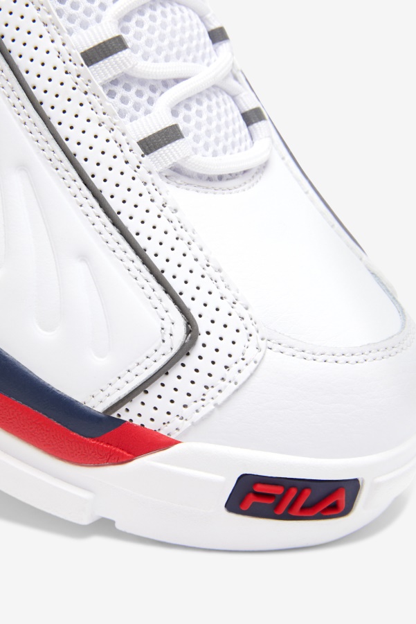 Men's Grant Hill 2 Game Break White/Blues/Red Fila