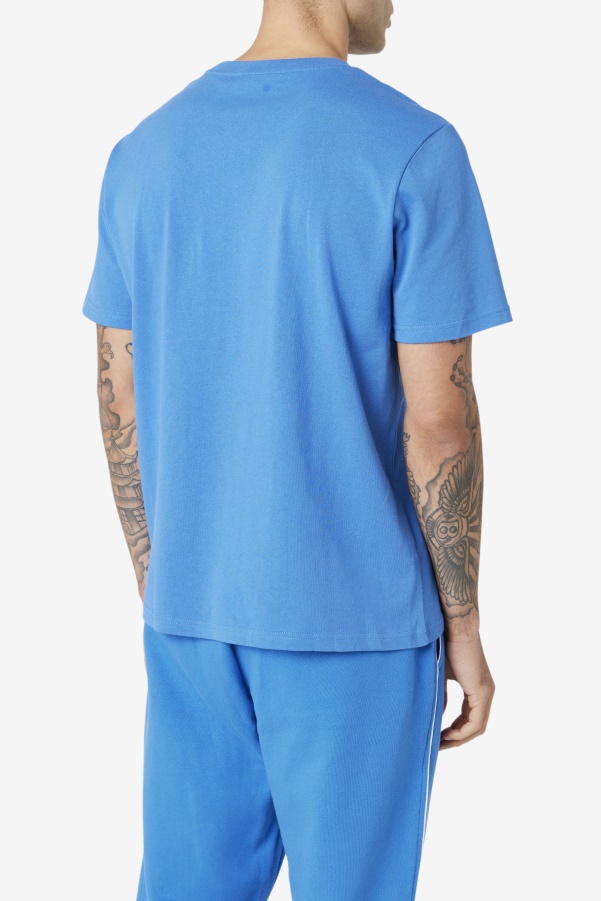Strong Blue Fila Tenez Tee