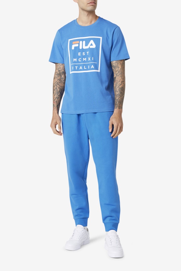 Strong Blue Fila Tenez Tee