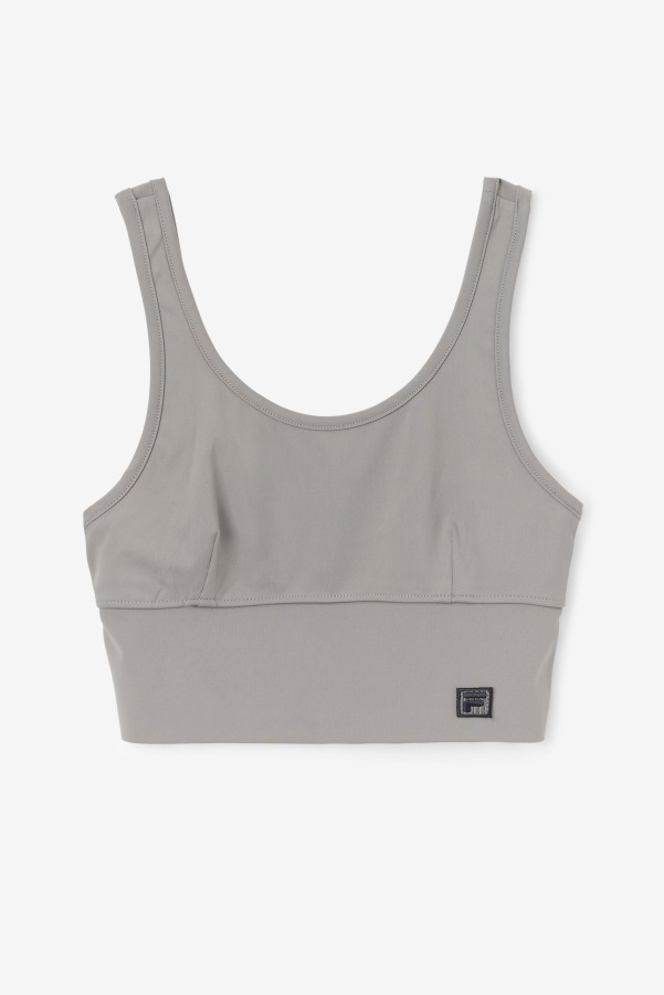 Brushed Nickel Fila Kora Bra Top