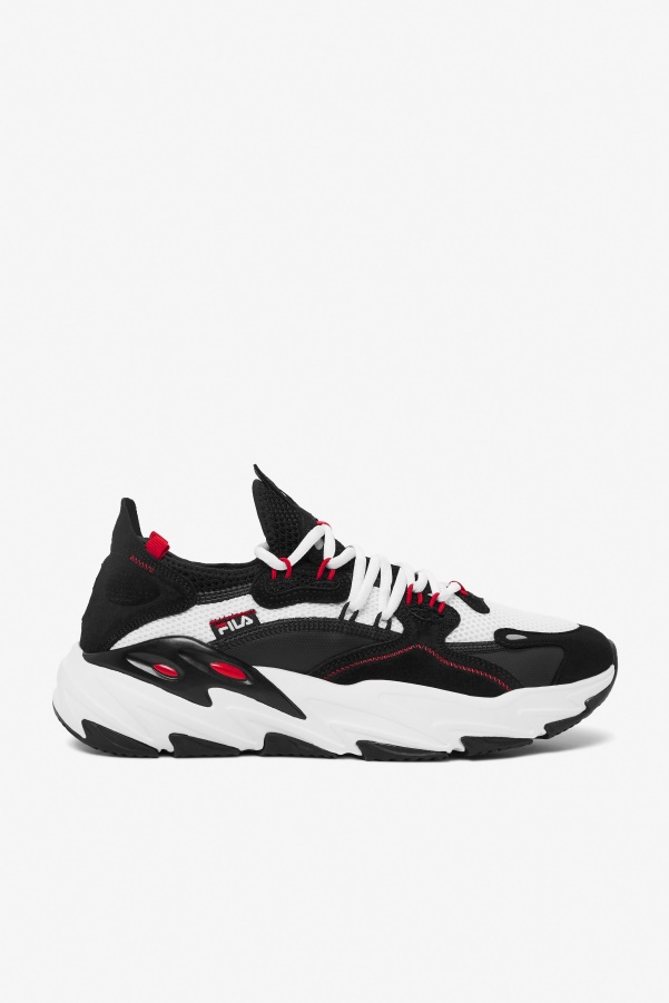 White/Black/Red Fila Men's Ray Tracer Evo 2