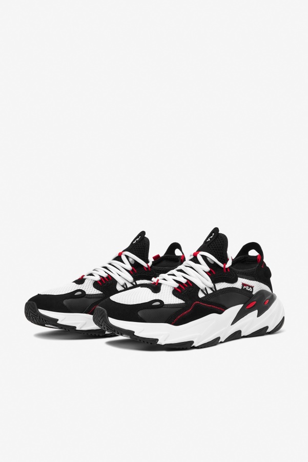 White/Black/Red Fila Men's Ray Tracer Evo 2