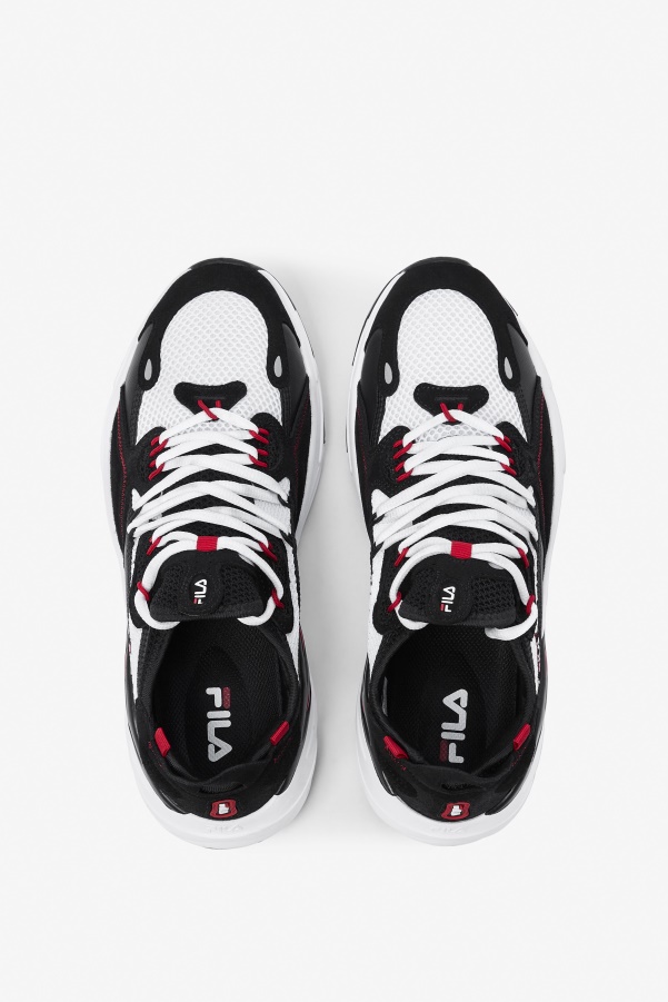 White/Black/Red Fila Men's Ray Tracer Evo 2