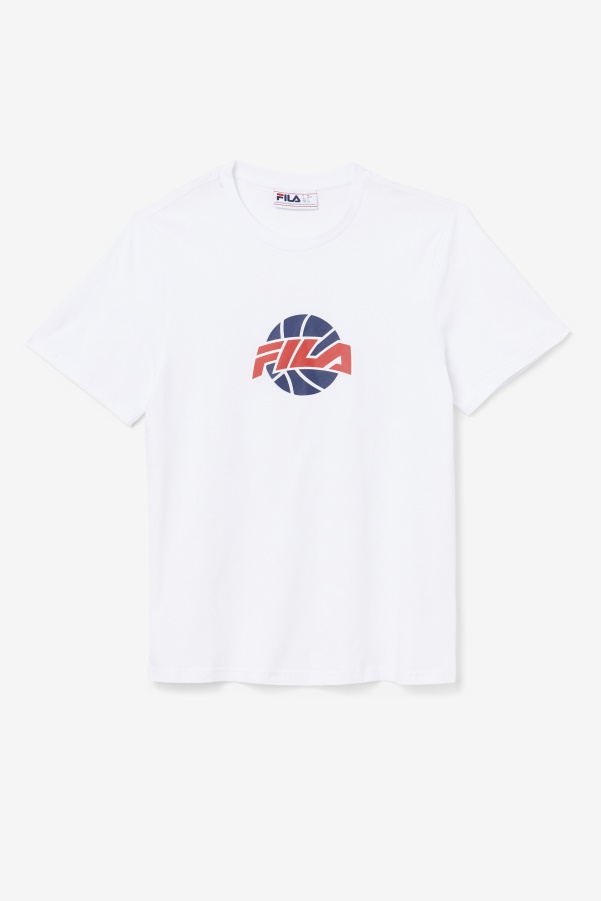 White/Navy/Red Nomi Tee Fila
